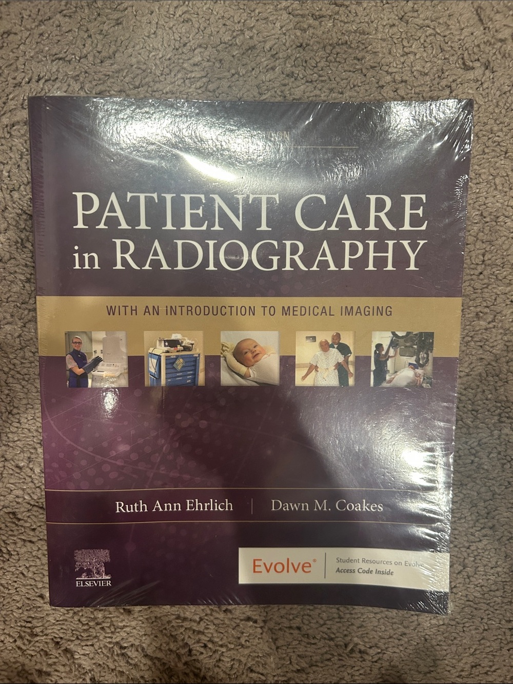 Patient Care in Radiography by Ruth Ann Ehrlich - Purple Cover